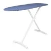 Wholesale Hotel Products 48” Contour Leg Ironing Board- Blue Cover/White Frame- Sturdy Contour Leg Design For Stability- Secure Leg Locking Safety Feature- Adjustable Heights- Home Ironing Board -Household Cleaning Supply Store 216TRPpIuRL