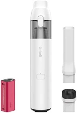 LiTHELi Handheld Vacuum Cleaner Cordless,10000Pa Suction Power With Rechargeable U Battery Ultra Lightweight Mini Car Vacuum 18 LiTHELi Handheld Vacuum Cleaner Cordless,10000Pa Suction Power With Rechargeable U Battery Ultra Lightweight Mini Car Vacuum -Household Cleaning Supply Store 21HYokUtIlL. AC