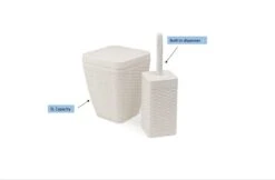 Addison-Wesley, M�Nchen; Video2brain Faux Rattan Square Bathroom Includes Swing Brush, Bin & Toilet Set, Calico Linen -Household Cleaning Supply Store 21Lqcrk4MQS