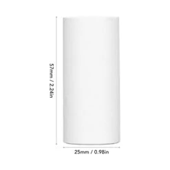 Mini Printer Paper,Printable Paper Rolls, 57 X 25mm Thermal Label Paper White Self-Adhesive Sticker Paper,White Printable Thermosensitive Thick Paper Thermal Paper Rolls, Printable Paper Rolls Th -Household Cleaning Supply Store 21zm5ShFogL