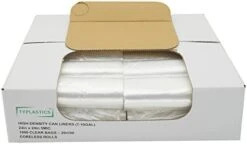 TYPLASTICS 33 Gallon Clear Trash Can Liners - 33" X 40" - HD Garbage Bags - Case Of 500 19 TYPLASTICS 33 Gallon Clear Trash Can Liners - 33" X 40" - HD Garbage Bags - Case Of 500 -Household Cleaning Supply Store 311Hb6gjqEL. AC
