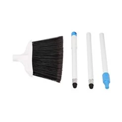 Amazon Basics Heavy-Duty Broom, Blue And White -Household Cleaning Supply Store 312TyEOW3OL