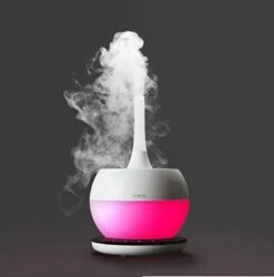 MIRO-NR08M Completely Washable Modular Sanitary Humidifier, Large Room, Easy To Clean, Easy To Use, Luma Touch - Premium Cool-Mist Humidifier. Touch Control Colorful LEDs, Powerful Humidification -Household Cleaning Supply Store 313E66PtlsL