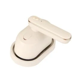 Travel Steam Iron For Clothes, 1000W Handheld Steamer For Clothes, Portable Mini Steam Iron, Garment Steamer Small Iron For Home And Travel (Ivory White)