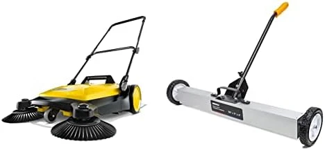 Karcher Kärcher - S 6 Twin Walk-Behind Outdoor Hand Push Floor Sweeper - 10 Gallon Capacity - 33.9" Sweeping Width - Sweeps Up To 32,300 Square Feet/Hour 9 Karcher Kärcher - S 6 Twin Walk-Behind Outdoor Hand Push Floor Sweeper - 10 Gallon Capacity - 33.9" Sweeping Width - Sweeps Up To 32,300 Square Feet/Hour - Image 7