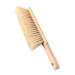 OAKART Counter Brush Oiled Beech Wood Handle Soft Bristle 14 Inch Long (Yellow)