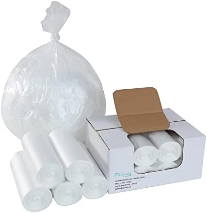 TYPLASTICS 33 Gallon Clear Trash Can Liners - 33" X 40" - HD Garbage Bags - Case Of 500 10 TYPLASTICS 33 Gallon Clear Trash Can Liners - 33" X 40" - HD Garbage Bags - Case Of 500 - Image 8