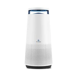 DH Lifelabs | Sciaire Mini + HEPA Air Purifiers | Ions Actively Clean & Deodorize Air | Eliminates 99.9% Of Bacteria & Viruses | H13 HEPA Purifier Filter For Allergies Pets | Bedroom Home | White
