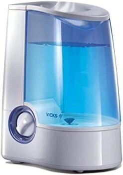 Vicks® Vicks Warm Mist Humidifier, Small To Medium Rooms, 1 Gallon Tank – Vaporizer and Warm Mist Humidifier for Baby and Kids Rooms, Bedrooms And More -Household Cleaning Supply Store 31Bmz2gSqvL. AC