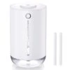 SmartDevil Portable Mini Humidifier, 500ml Small Desk Humidifier, USB Personal Desktop Humidifier For Plants Bedroom Travel Office Home, Auto Shut-Off, 2 Mist Modes, Super Quiet, White -Household Cleaning Supply Store 31E0M27OQiL