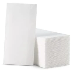 100 Disposable Linen Feel Guest Towels - Paper Hand Towels For Bathroom - Cloth Like White Paper Towel - Cocktail Hand Napkins - Highly Absorbent, Soft Fancy Guest Hand Towels 12" X 17" (Pack Of 100) 17 100 Disposable Linen Feel Guest Towels - Paper Hand Towels For Bathroom - Cloth Like White Paper Towel - Cocktail Hand Napkins - Highly Absorbent, Soft Fancy Guest Hand Towels 12" X 17" (Pack Of 100) -Household Cleaning Supply Store 31GT58mi21L