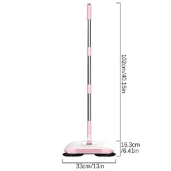 Hand Push Sweeper 3 In 1 Design, 360° Range Of Motion, Soft & Thick Brush+Microfiber Mop, One-Handed Operation, Household Lazy Sweeping Mopping Tool Hand Push Household Lazy Sweeper For Floor -Household Cleaning Supply Store 31GzTvC1BIL