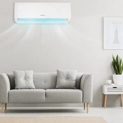 ROVSUN 12,000 BTU Mini Split AC/Heating System With Inverter, 19 SEER 115V Energy Saving Ductless Split-System Air Conditioner With Pre-Charged Condenser, Heat Pump, Remote Control & Installation Kit 15 ROVSUN 12,000 BTU Mini Split AC/Heating System With Inverter, 19 SEER 115V Energy Saving Ductless Split-System Air Conditioner With Pre-Charged Condenser, Heat Pump, Remote Control & Installation Kit -Household Cleaning Supply Store 31JcF3MlDQL