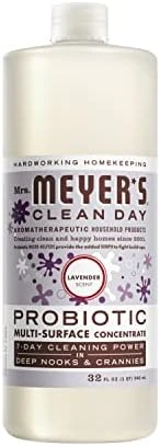 Mrs. Meyer's Multi-Surface Cleaner Concentrate, Use To Clean Floors, Tile, Counters, Geranium, 32 Fl. Oz - Pack Of 2 9 Mrs. Meyer's Multi-Surface Cleaner Concentrate, Use To Clean Floors, Tile, Counters, Geranium, 32 Fl. Oz - Pack Of 2 - Image 7