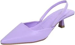 BEAUTYVAN Women High-Heel Solid Color Slingback Pumps Kitten Heel Pointed Toe Slip-On Back Strap Sandals Mules Court Shoes -Household Cleaning Supply Store 31Nb3l32zKL. AC
