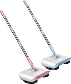 ARMERI 1PC Manual Vacuum Sweeper, Hand Push Sweeper 3 In 1 Sweeping Mop Crumb Sweeper Vacuum Cleaner Home Cleaning Tool For Sweeping Mopping UO-808 -Household Cleaning Supply Store 31PG0LCYF5L