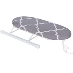 Headerbs Mini Ironing Board, 10.2x4.3in Foldable Sleeve Cuffs Collars Ironing Table For Home, Travel, Sewing, Craft Room(Classic Grid) -Household Cleaning Supply Store 31QVrVAswML