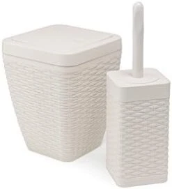 Addison-Wesley, M�Nchen; Video2brain Faux Rattan Square Bathroom Includes Swing Brush, Bin & Toilet Set, Calico Linen -Household Cleaning Supply Store 31QkmVUM7jL. AC