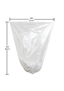 TYPLASTICS Trash Can Liners Bag - Wholesale 1000 Count Garbage Bags On Perforated Roll 10-15 Gallon 24" X 33"