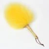 14 Inch Wool Duster Wool Duster With Wood Handle Natural Feather Duster For Cleaning Ceiling Fans,Window Blinds,Computer Screens,Bookshelves( Yellow) -Household Cleaning Supply Store 31Sqrg0q8JL