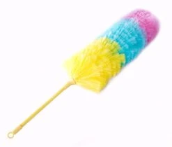 Kitchen + Home Large Static Duster - 27" Inch Electrostatic Feather Duster Attracts Dust Like A Magnet! - Cotton Candy