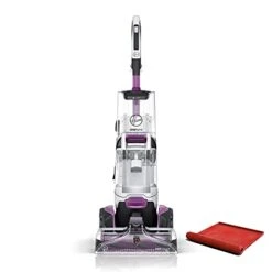 Hoover SmartWash Automatic Carpet Cleaner Spot Chaser Stain Remover Wand, Shampooer Machine For Pets, With Storage Mat, FH53050, Purple, Large