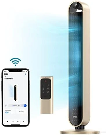Dreo Tower Fan 42 Inch Pilot Max, 2023 Upgraded Smart Fans For Home Works With Alexa/Google/App, 120° Oscillating Fans For Indoors, 25dB Quiet DC Standing Floor Fan For Bedroom, 12 Speeds, 12H Timer 10 Dreo Tower Fan 42 Inch Pilot Max, 2023 Upgraded Smart Fans For Home Works With Alexa/Google/App, 120° Oscillating Fans For Indoors, 25dB Quiet DC Standing Floor Fan For Bedroom, 12 Speeds, 12H Timer - Image 8