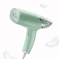 Travel Handheld Garment Steamer Portable Mini Iron Fabric Wrinkle Remover For Clothes No Water Spitting 110V 1000W Detachable Tank And Foldable Design Gift For Any Holiday By Feelgrea
