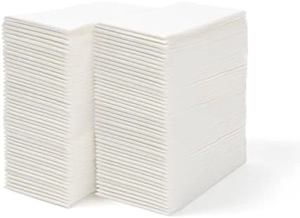 100 Disposable Linen Feel Guest Towels - Paper Hand Towels For Bathroom - Cloth Like White Paper Towel - Cocktail Hand Napkins - Highly Absorbent, Soft Fancy Guest Hand Towels 12" X 17" (Pack Of 100) 10 100 Disposable Linen Feel Guest Towels - Paper Hand Towels For Bathroom - Cloth Like White Paper Towel - Cocktail Hand Napkins - Highly Absorbent, Soft Fancy Guest Hand Towels 12" X 17" (Pack Of 100) - Image 8