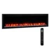 SIMPLIFIRE Allusion Platinum 60" Linear Electric Fireplace - Black, SF-ALLP60-BK -Household Cleaning Supply Store 31hRuGgaaVL