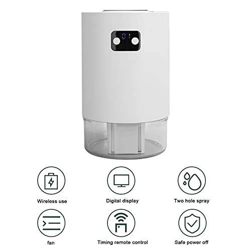 Liftable 2 In 1 Evaporative Air Cooler Fan, Desktop Spray Water Cooling Fan, 4 Modes W/Cooling & Humidification, Timing, W/ 3 Wind Speeds, Digital Display 4 Liftable 2 In 1 Evaporative Air Cooler Fan, Desktop Spray Water Cooling Fan, 4 Modes W/Cooling & Humidification, Timing, W/ 3 Wind Speeds, Digital Display - Image 2