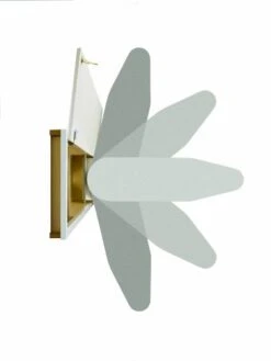 Hide-Away Ironing Boards In-Wall Shaker Door