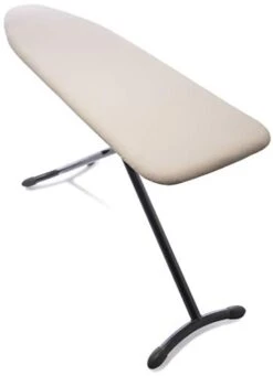 TIVIT Ironing Board Cover 15 X 54 Standard Chemical Free Eco-Friendly Padded Covers - Unbleached, Untreated Natural Cotton & Wool Pad - 2 Layer, 3 Fastener Straps, Pull Bungee Cord - Made In Italy -Household Cleaning Supply Store 31sBGTC215L