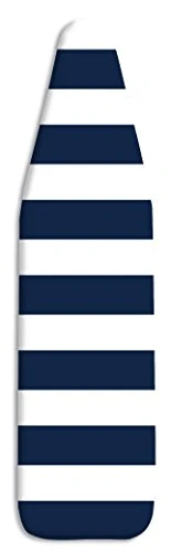 Whitmor Standard Scorch Resistant Navy Stripe Ironing Board Cover And Pad, 54" X 15"