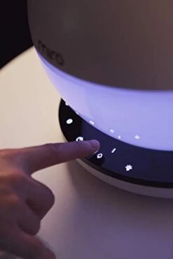 MIRO-NR08M Completely Washable Modular Sanitary Humidifier, Large Room, Easy To Clean, Easy To Use, Luma Touch - Premium Cool-Mist Humidifier. Touch Control Colorful LEDs, Powerful Humidification -Household Cleaning Supply Store 31xLzfWbfiL