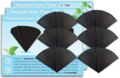 GoodVac Replacement Activated Charcoal Filter Cones Odor Removing Filters Compatible With Filter Queen (4) -Household Cleaning Supply Store 41 QCvZBFWL. AC