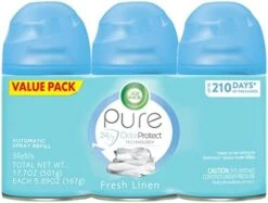 Air Wick Automatic Air Freshener Spray Refill, Summer Delights,(Pack Of 3), Essential Oils, Odor Neutralization -Household Cleaning Supply Store 41 t4aU IqL. AC