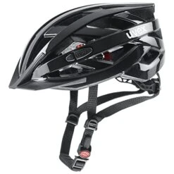 LEXSO Uvex Unisex - Erwachsene, I-vo 3D Fahrradhelm, Black, 52-57 Cm