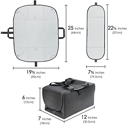 Adorila Ironing Mat For Table Top, Portable Travel Iron Carrying Case Bag, Foldable Heat Resistant Ironing Board For Countertop 3 Adorila Ironing Mat For Table Top, Portable Travel Iron Carrying Case Bag, Foldable Heat Resistant Ironing Board For Countertop