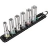Wera Belt C Deep 1 (8790 HMC Deep Sockets On Belt-6 Pc Set 1 Wera Belt C Deep 1 (8790 HMC Deep Sockets On Belt-6 Pc Set -Household Cleaning Supply Store 411lez127NL