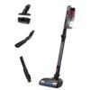 Shark IZ662H Vertex Pro Lightweight Cordless Stick Vacuum With IQ Display, DuoClean PowerFins & MultiFLEX, Includes Crevice Tool, Pet Multi-Tool & Anti-Allergen Dusting Brush, 60min Runtime, Black/Red -Household Cleaning Supply Store 4124jkw9g4L