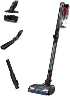 Shark IZ662H Vertex Pro Lightweight Cordless Stick Vacuum With IQ Display, DuoClean PowerFins & MultiFLEX, Includes Crevice Tool, Pet Multi-Tool & Anti-Allergen Dusting Brush, 60min Runtime, Black/Red 17 Shark IZ662H Vertex Pro Lightweight Cordless Stick Vacuum With IQ Display, DuoClean PowerFins & MultiFLEX, Includes Crevice Tool, Pet Multi-Tool & Anti-Allergen Dusting Brush, 60min Runtime, Black/Red -Household Cleaning Supply Store 4124jkw9g4L. AC