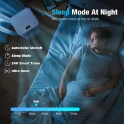 ZAFRO 8,000 BTU Portable Air Conditioners, Portable AC With Remote For Room Up To 350 Sq.Ft, 3-in-1 Air Conditioner, Digital Display/24Hrs Timer/Installation Kit, AC Unit For Home/Office/Dorms, White -Household Cleaning Supply Store 412hH05fcIL