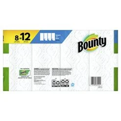 Bounty® Select-A-Size® 2-Ply Paper Towels, 83 Sheets Per Roll, Pack Of 8 Rolls