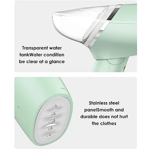Rehomy Portable Handheld Steamer For Clothes - Fast Heat-up, 1000W, 110V, 120ml Fabric Wrinkle Remover With Brush And Measure Cup - 120ml Tank, Perfect For Home, Office, And Travel 6 Rehomy Portable Handheld Steamer For Clothes - Fast Heat-up, 1000W, 110V, 120ml Fabric Wrinkle Remover With Brush And Measure Cup - 120ml Tank, Perfect For Home, Office, And Travel - Image 4