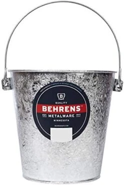 Behrens Hot-Dipped Galvanized Steel Utility Pail, 22-Quart, Assorted -Household Cleaning Supply Store 415zwOD5ukL. AC