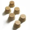 Larga Vitae 6 Pcs Wooden Dish Brush Replacement Heads Made Of Renewable Bamboo Wood And Natural Bristle Fiber, Durable, Long Lasting (Tampico Fiber) -Household Cleaning Supply Store 416oWiWRR5L