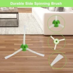 Replacement Parts Accessories For Irobot Roomba I1+ I7 I7+ I3+ I4+ I6+ I8+ J7+ Plus I & J Plus Series Vacuum Cleaner Inclue 4 Roller Brushes , 8 Filters , 8 Side Brushes -Household Cleaning Supply Store 4179AtuHp7L