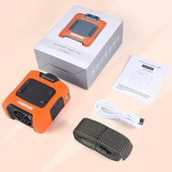 Waist Fan, Portable Cooling Fan 10000mAh Clip Fan, 24H Working Time Personal Camping Belt Fan With LED SOS Light, 3 Speeds 15500RPM Strong Airflow Wearable Fan For Jobsite, Farm, Fishing, Gardening -Household Cleaning Supply Store 4179YHRYdeL