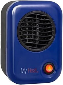 Lasko MyHeat Personal Mini Space Heater For Home With Single Speed, 6 Inches, Black, 200W, 100 -Household Cleaning Supply Store 4181JahvIcS. AC